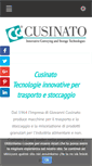 Mobile Screenshot of cusinato.com
